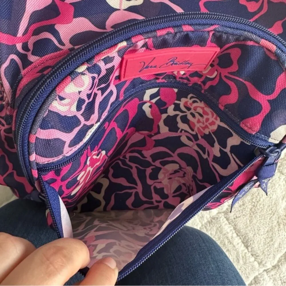 Vera Bradley | Katalina Pink Lighten Up Campus Backpack
